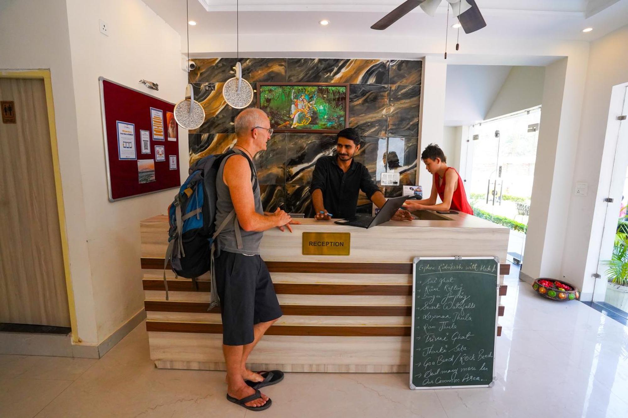 Hostel Hide-In Rishikesh, Laxman Jhula Zewnętrze zdjęcie